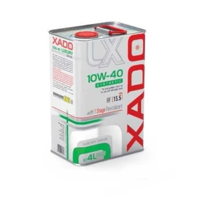 Image of XADO Engine Oil 10 W 40 Synthetic Luxury Drive Revitalizant Against Wear 4 Litres