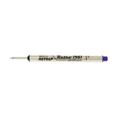 Image of Retro 51 Fountain Pen Refills, Purple, 3 Pack (REF56P B)