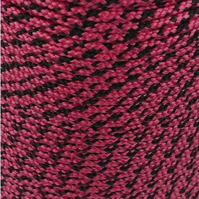 Image of Army Military Paracord Reel 3mm Basha Tent Bivi Camping Guy Rope Para Cord (Red/Black, 100ft)