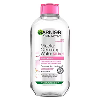 Image of Garnier Micellar Water Facial Cleanser For Sensitive Skin 200ml