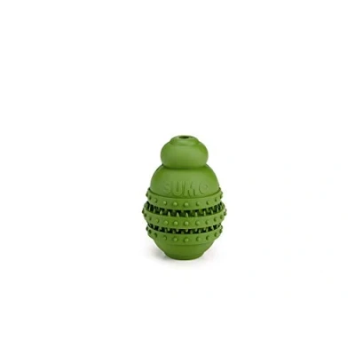 Image of Beeztees Sumo Play Dental Dog Toy, 6 x 8.5 cm, Green