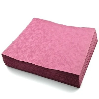 Image of THE TABLECLOTH SHOP Burgundy Paper Table Covers x 25 by Dispo