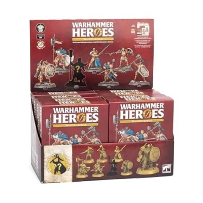 Image of Games Workshop Warhammer Age of Sigmar Heroes: Stormcast Eternals (Display box 8 random miniatures)