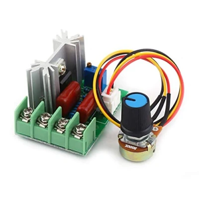 Image of AC Motor Speed Controller 50 220V 2000W Adjustable Voltage Regulator Module for Light Dimmer, Temperature