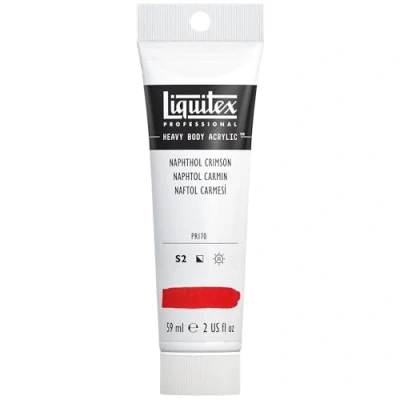 Image of Liquitex 1045292 Professional Heavy Body Acrylic Paint 59 ml tube, Naphthol Crimson