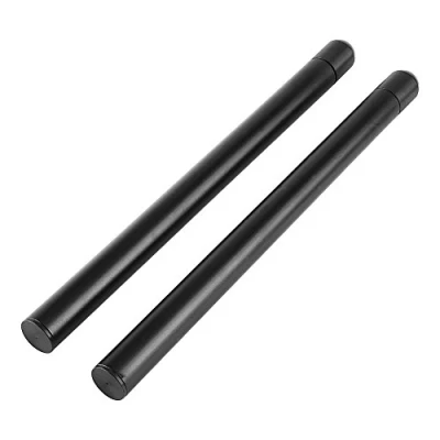 Image of Keenso 7/8&#039;&#039; Motorcycle Handlebars Universal CNC Machined Aluminum Clip on Replacement Black