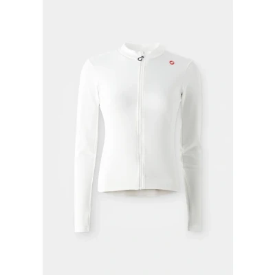 Image of Castelli Cycling Jersey, Women&#039;s, Size: 12, Ivory/silver moon