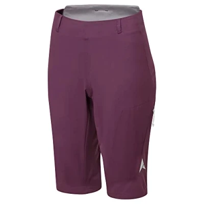 Image of Altura Womens Esker Trail Water Repellent Mountain Bike Shorts Purple 16