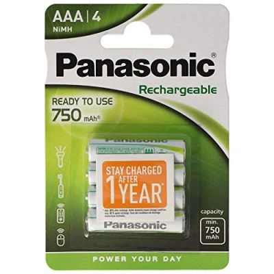 Image of Wentronic AAA 800mAh NiMH 4 BL EVOLTA Panasonic
