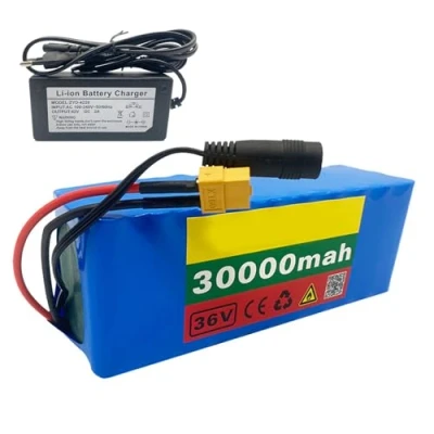 Image of GNIUBBDB 36V 30Ah Electric Bicycle Battery 10S3P Ebike Lithium with Charger Pack Scooter for 250W 1000W Motors XT60 Plug