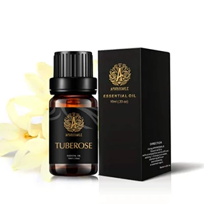 Image of Aromatherapy Tuberose Essential Oil for Diffuser, Scented Humidifier, Therapeutic Grade Home,0.33oz 10ml Soap Making