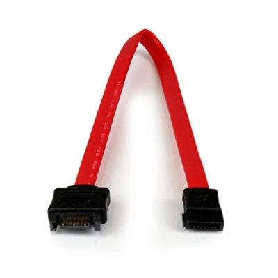 Image of StarTech.com 0.3m SATA Extension Cable 30cm 7 pin cord, Red