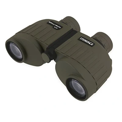 Image of Steiner Military Marine Series Binoculars, Lightweight Tactical Precision Optics for Any Situation, Waterproof, Green, 8x30
