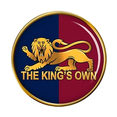 Image of King&#039;s Own Royal Regiment, British Army Pin Badge