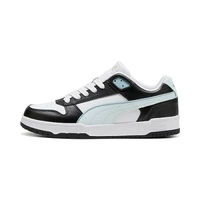 Image of Puma Unisex Adults Rbd Game Low Sneakers, Black White Dewdrop, 8 UK