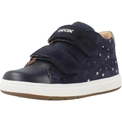 Image of Geox Baby B BIGLIA Girl C Sneaker, 3 UK Child Blue