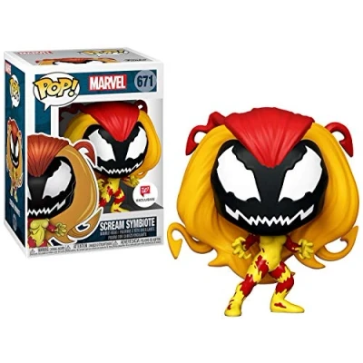 Image of Marvel Scream Symbiote Pop! Vinyl Special Edition Figure Collectors Item Number 671