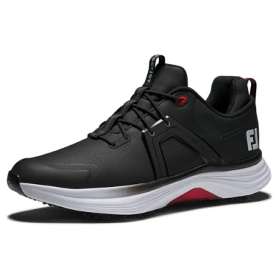 Image of FootJoy Men&#039;s Hyperflex Platform, Black/White/Red, 8.5 UK
