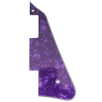 Image of Musiclily LP Guitar Pickguard Scratch Plate for USA Les Paul Modern Style Electric Guitar,4Ply Purple Pearl