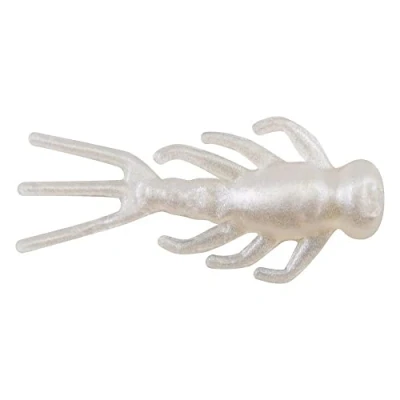 Image of Berkley PowerBait Mayfly Fishing Soft Bait, Pearl White