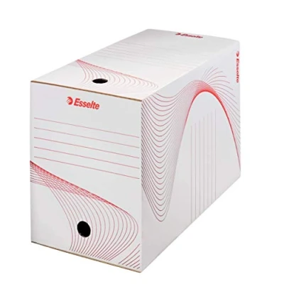 Image of Esselte A4 Standard Archiving Box, White, Pack of 25