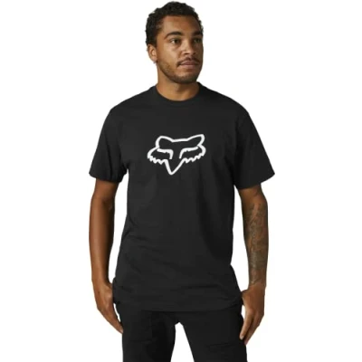 Image of FOX RacingLEGACY HEAD SS TEE [BLK/WHT]