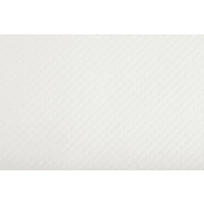 Image of Disposable placemat In glossy white embossed paper Format 30X40 cm colour Made France trays of 500 sets. icy
