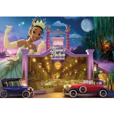 Image of Ravensburger Disney Castles: Tiana 1000 Piece Jigsaw Puzzle for Adults and Kids Age 12 Years Up Princess &amp; The Frog
