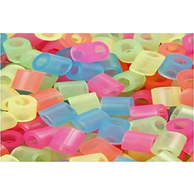 Image of Nabbi Melting Beads in Bucket, Plastic, Neon, 5000 Piece