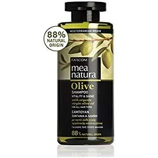 Image of FARCOM MEA NATURA Olive Shampoo Vitality &amp; Shine. 300ml