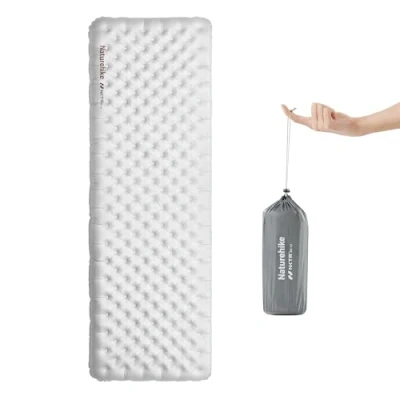 Image of Naturehike 8.8 R Value Camping Sleeping Mat Ultralight Inflatable Waterproof Durable Air Mattress with Bag for Trekking Hiking Backpacking Tourism