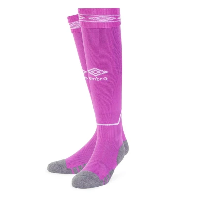 Image of Umbro Mens Diamond Football Socks (Beetroot Purple/Black) Multicolour Size Large