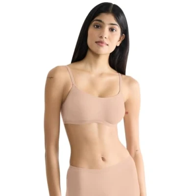 Image of Sloggi Women&#039;s Go Daily Cotton Top Undershirt, New Beige, XL