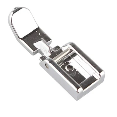 Image of Jopto Durable Narrow Clip on Zip Zipper Presser Foot for Low Shank Snap Singer Brother Babylock Janome Kenmore White Juki New Home Simplicity Elna Husqvarna Bernina Sewing Machines