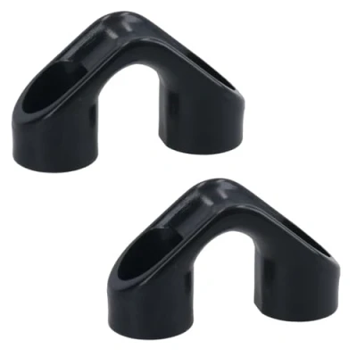 Image of 2pk 8mm Bridge Fairlead Bullseye Sheet Eye Tie Down Hook Strap Boat Rope Line