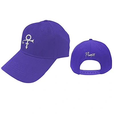 Image of Prince White Symbol Baseball Cap, Purple, One Size