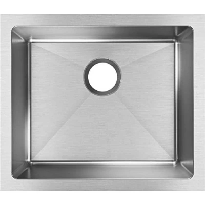 Image of Elkay EFRU191610T Crosstown Single Bowl Undermount Stainless Steel Sink