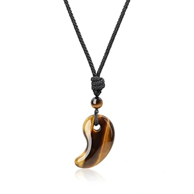 Image of COAI Japan Matagama Tiger Eye Stone Necklace for Women Men