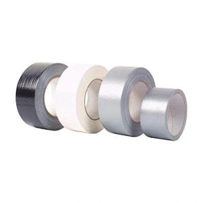 Image of RHINO GAFFER DUCT CLOTH PVC TAPE SILVER 50MM x 10M ROLL NEW
