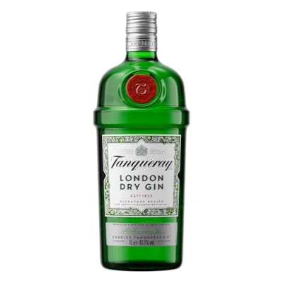 Image of Tanqueray London Dry Gin Award Winning Premium 41.3% Vol Bottle 1L