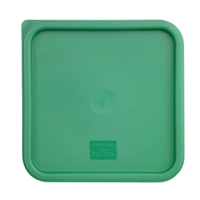 Image of Hygiplas Square Green Lid to fit 10/15Ltr