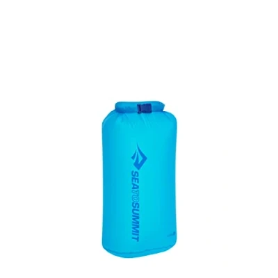 Image of Sea to Summit Ultra Sil Dry Bag S 5L Waterproof Storage &amp; Organization Roll Top Patented Field Repair Buckle Fabric For Backpacking 17.1 x 15 30.8cm Atoll Blue 32g
