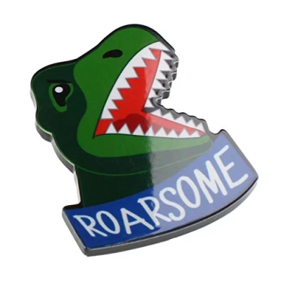 Image of Roarsome Dinosaur Dino T Rex Green Novelty Magnet