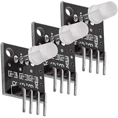 Image of AZDelivery 3 x KY 016 FZ0455 Colour RGB LED Module compatible with Arduino Including E Book!