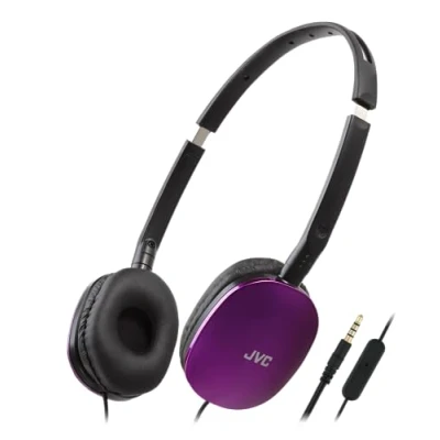Image of JVC HA S160M V U Headphones Purple
