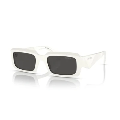 Image of Prada Unisex Sunglasses, Size: 54, Talc