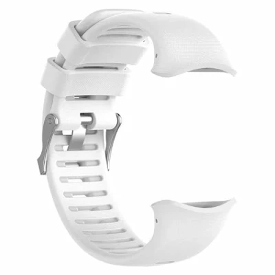 Image of Strap replacement straps for Polar Vantage V white silicone watch straps.