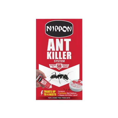 Image of Nippon Ant Killer System 2 Traps &amp; Liquid