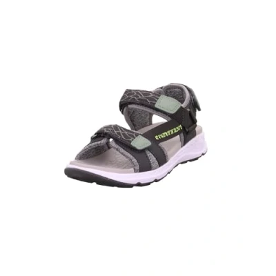 Image of Superfit Criss Cross Walking sandals Grau/hellgrau for kids, Size: 12.5K, Imitation leather/ textile