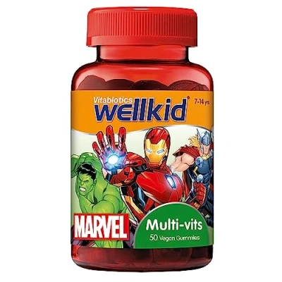 Image of Wellkid Marvel Kids Vitamins 50 Gummies